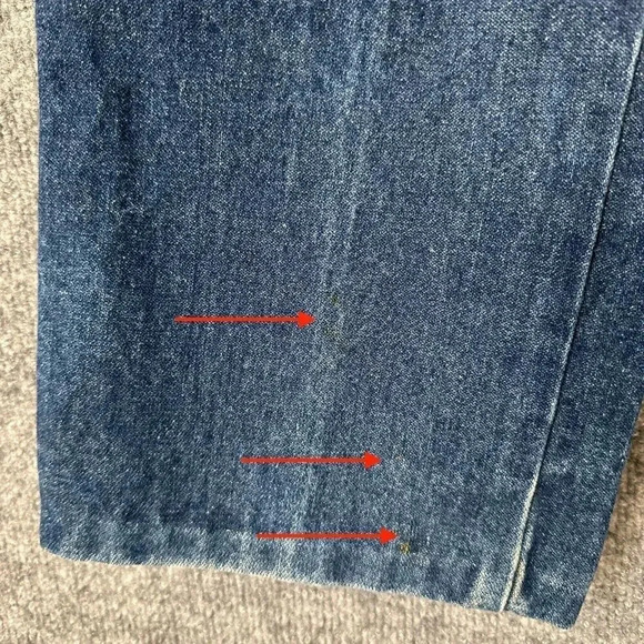 Vintage 80s Jordache Jeans Mens 34 x 27 Horse Head Straight Leg Faded Denim - Picture 8 of 16